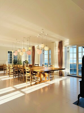 Dining - Villa with fjord view by Frederik VII's Canal (Løgstør)