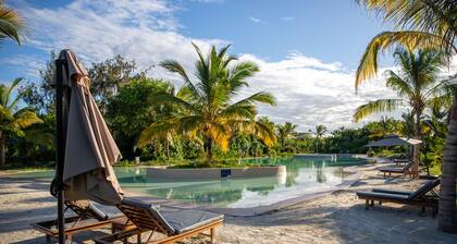 Paje Near Beach 2 Bedroom Family Apartment with Pool