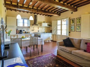 TV - Apartment with terrace and pool near Lucca (Lucca)