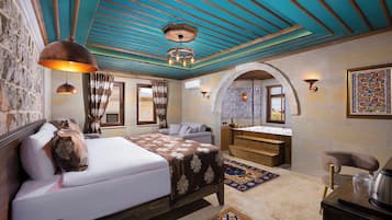 Ropa de cama de alta calidad y minibar