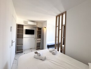 2 Schlafzimmer, Bügeleisen/Bügelbrett, kostenloses WLAN, Bettwäsche