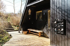 Terrace/patio - Renovated summer home with terrace (Ebeltoft)