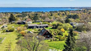 Exterior - Large log house with sea views in Klint Hills (Nykøbing Sjælland)