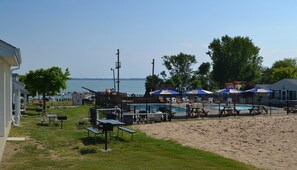 Pool -  Marina Breeze 3BR House #20 at South Beach Resort — Bay Views (Lakeside Marblehead)