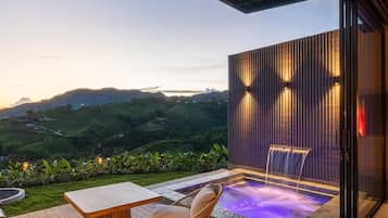 Cabin, Mountain View | Terrace/patio