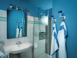 Shower - Stylish apartment Zander on the Eider river bend (Stapel)