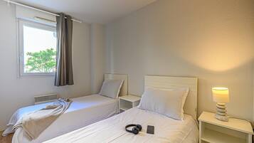 Apartemen | 2 kamar tidur dan seprai linen
