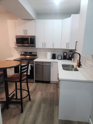 Private kitchen - Go-HabitAt: Home away from Home (Saskatoon)