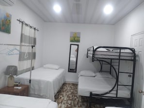 1 bedroom, WiFi, bed sheets