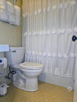 Towels, soap, toilet paper - The Happy Place - A flat lot without any steps to the dock! (Abbeville)