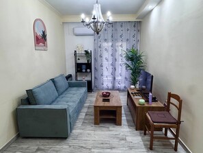 Living area - Holiday apartment by the sea (Perea)