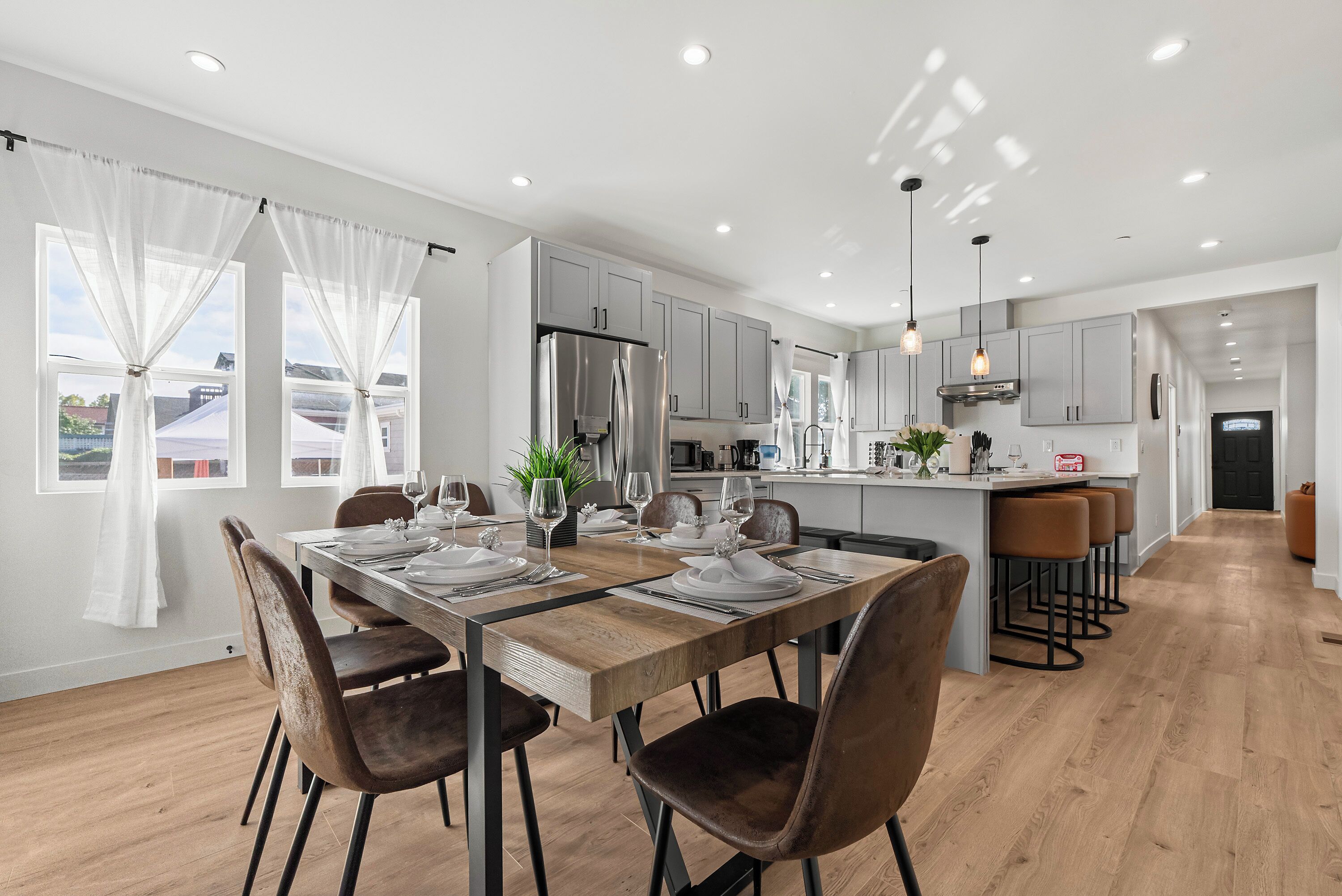 Hus – premium, flere soverom, aircondition, hageområde | Spiseområde