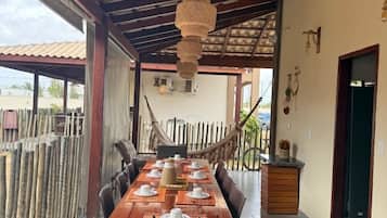 Outdoor dining