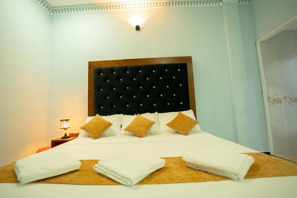 Kamar Double Deluks, balkon, pemandangan kebun | Ruang kerja ramah laptop