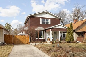 Exterior - Stylish SoBro Stay | Historic Indy Bungalow (Indianapolis)