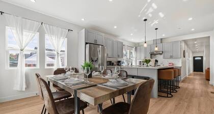 Spacious 7-BR Home in Hayward with A/C &Parking