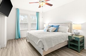 Iron/ironing board, free WiFi, bed sheets