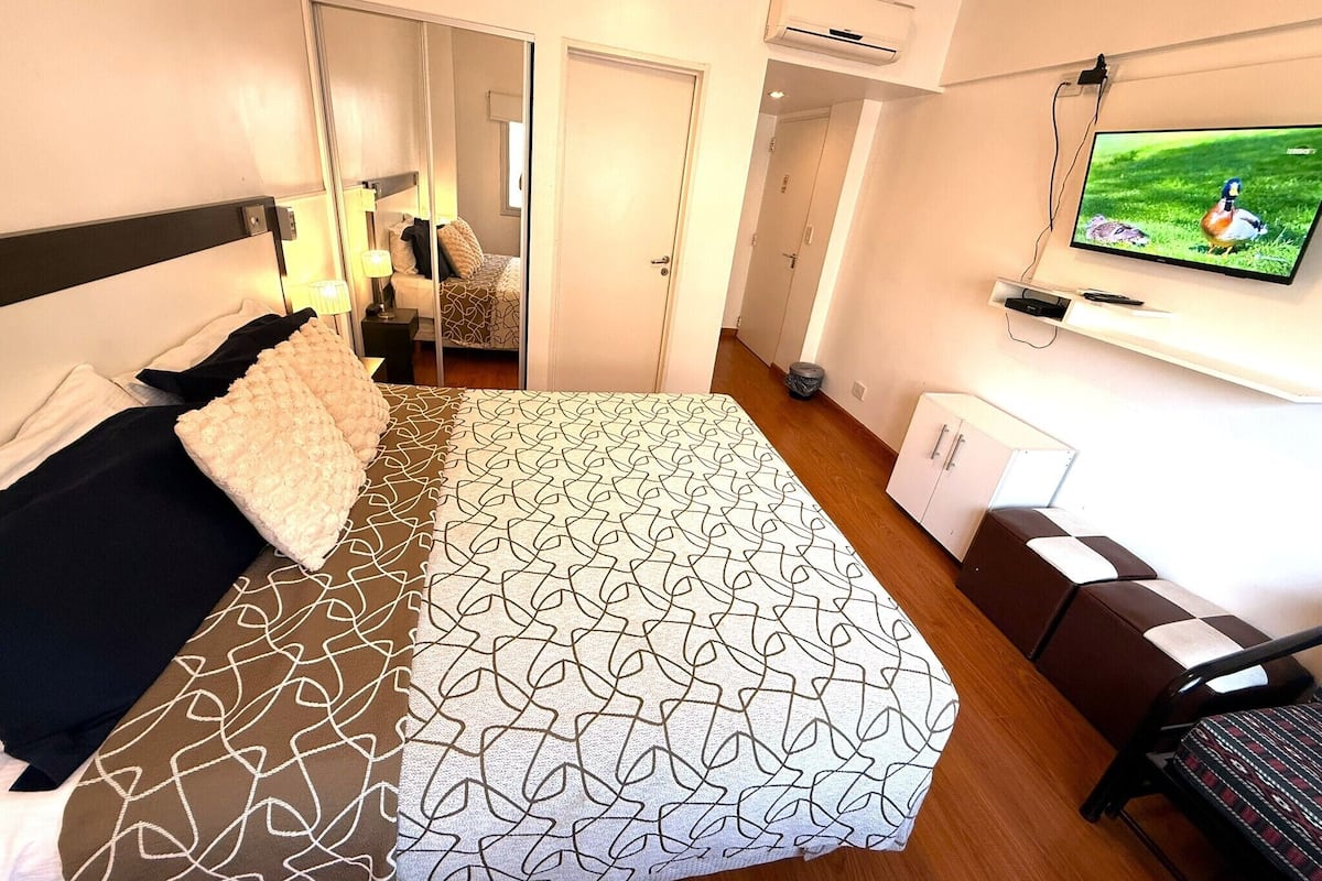 Standard Double or Twin Room, City View | Blackout drapes, iron/ironing board, free WiFi