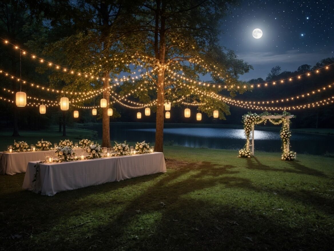 Espace banquet en plein air