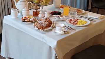 Frokostbuffé er inkludert hver dag