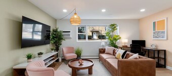 1 Free Parking, Workdesk with Monitor, Sleeps 4!