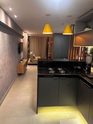 Deluxe Studio | Free WiFi - Flat 110-FM20 na praia de Cabo Branco (João Pessoa)