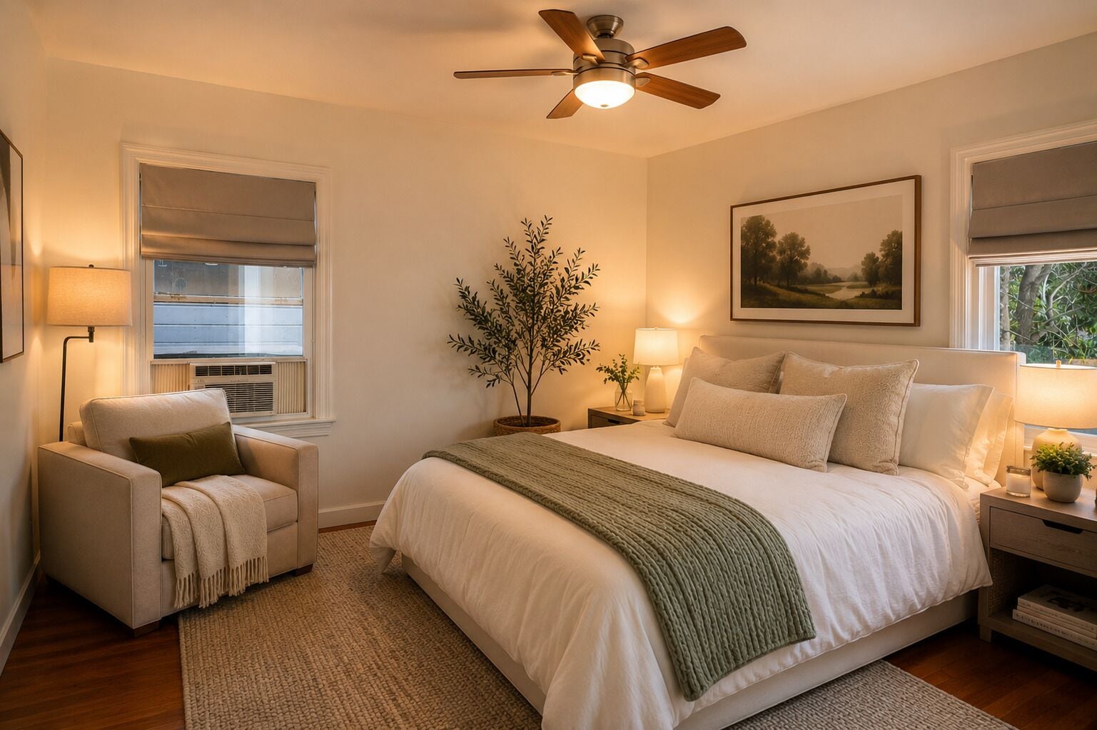 4 bedrooms, iron/ironing board, Internet, bed sheets