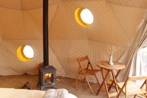 Private dome in the middle of the mountain
