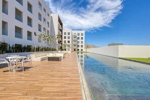 Pool - Stylish 3BR Downtown Cabo Condo, Walk Everywhere! (Cabo San Lucas)