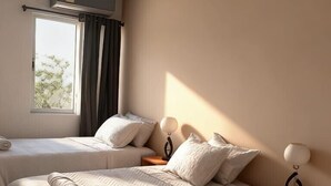 Peralatan tempat tidur hipoalergenik, Wi-fi percuma, cadar katil 