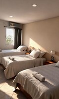 Ropa de cama hipoalergénica, wifi gratis y ropa de cama 