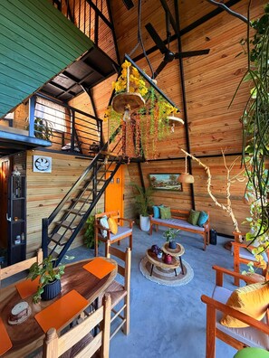 Cabin, 3 Bedrooms, Accessible, Balcony | Dining - Alpine Cabin PR 2026 (La Vega)