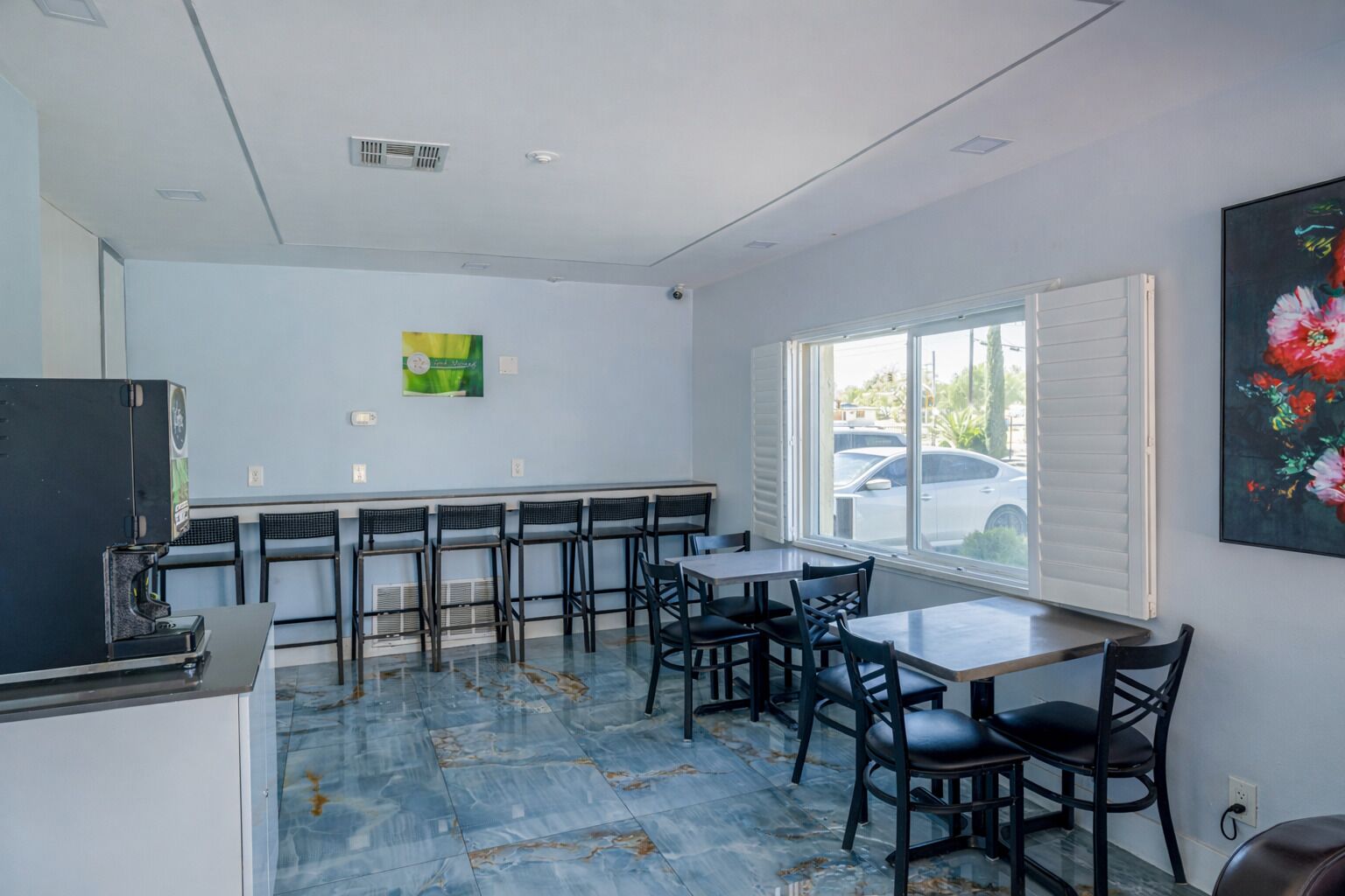 Lobby sitting area