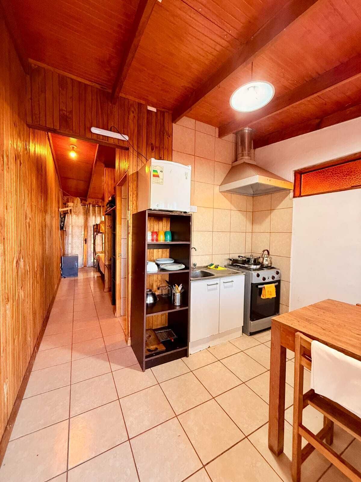 Family Cabin, Patio, Pool View | Private kitchen | Mini-fridge, dishwasher, cookware/dishes/utensils