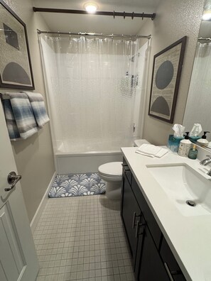 Hair dryer, bidet, towels, soap - B3-Executive suite with big living room and private bathroom (Roseville)