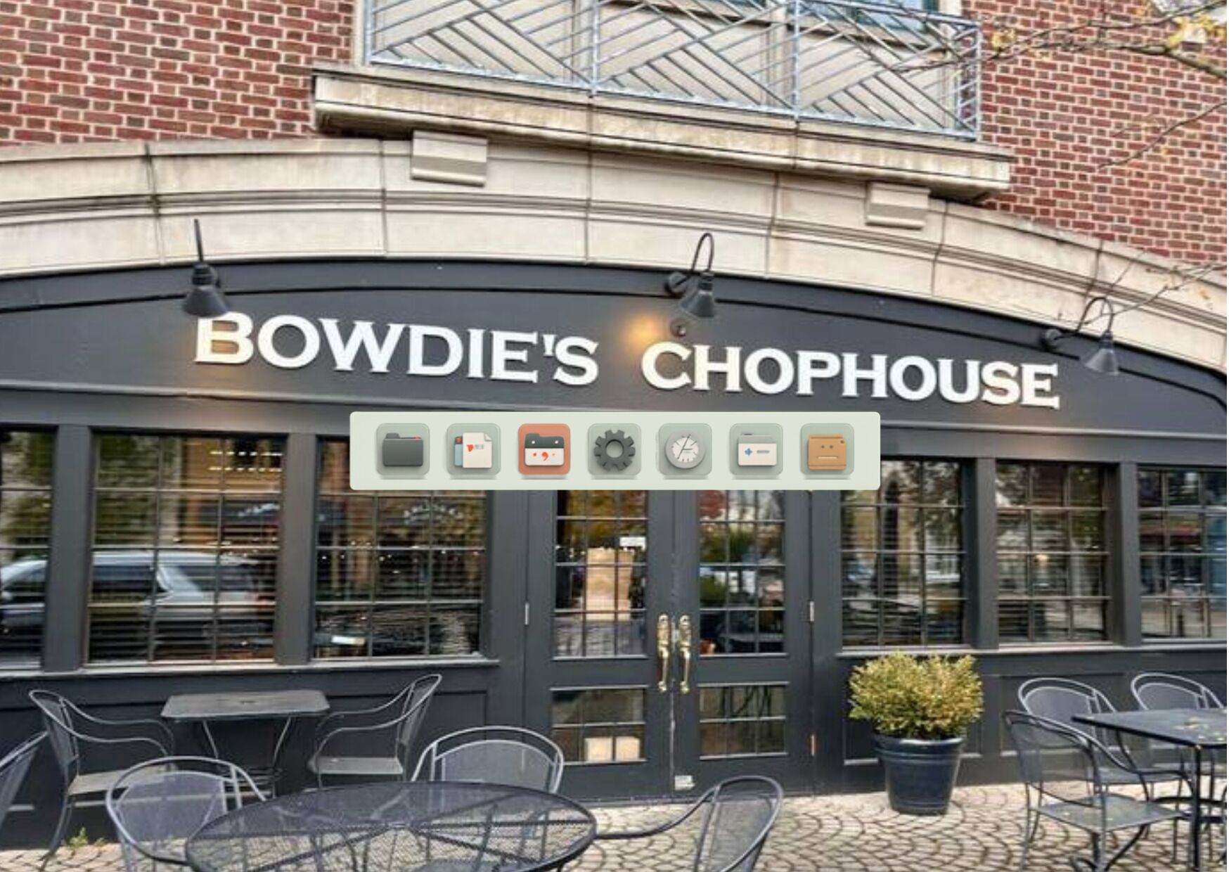 Restaurante al aire libre