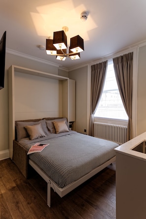 1 bedroom, iron/ironing board, travel cot, free WiFi - Standard Studio by Dmontrio (London)
