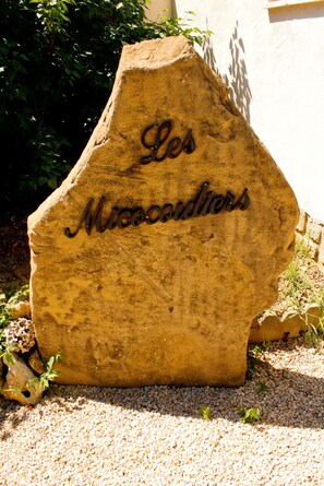 Exterior detail - Mas Les Micoucouliers with private pool (Vaison la Romaine)