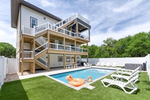 Pool - Sojourn Gemstone Saltwater Pool & Hot Tub (Southern Shores)