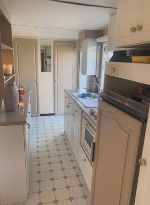 Private kitchen - Comfortable mobile home in cancale (Cancale)