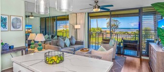 Remodeled One BD Ocean, AC,wifi, pool, Luana Kai D202
