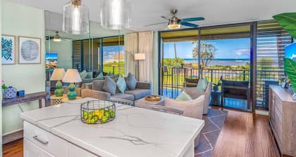 Remodeled One BD Ocean, AC,wifi, pool, Luana Kai D202