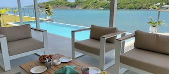 Villa Caribbean Tradewinds, exceptional sea view
