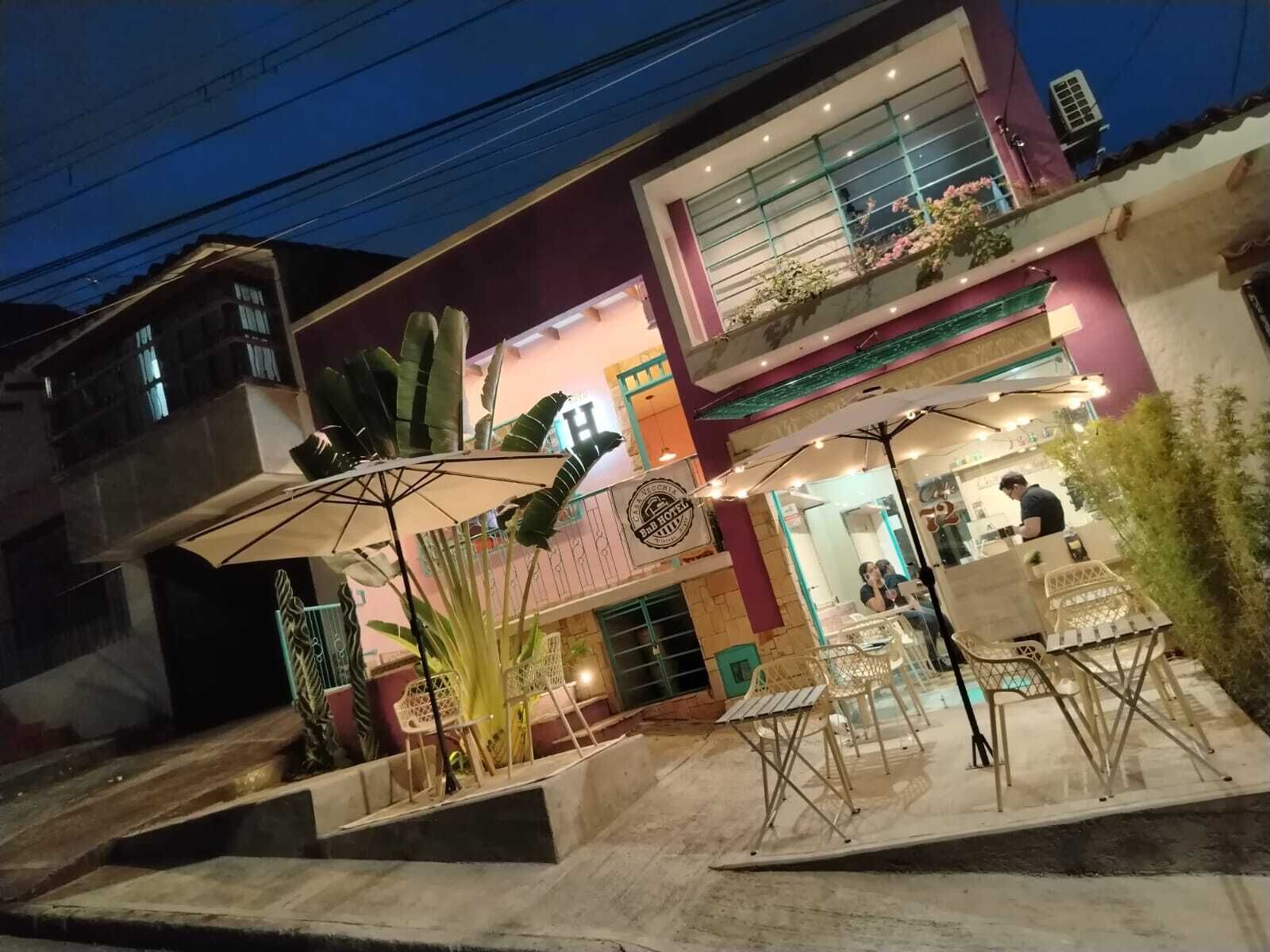 야외 식당