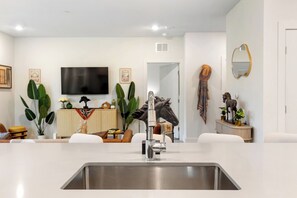 Interior - Bright Corner 2BR Retreat w/ Pool & Open Living (Austin)