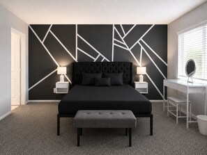 Desk, iron/ironing board, WiFi, bed sheets - Magnolia Haus Hoover | King + Queen Stay (Hoover)