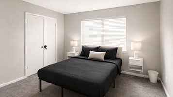 Desk, iron/ironing board, travel crib, WiFi
