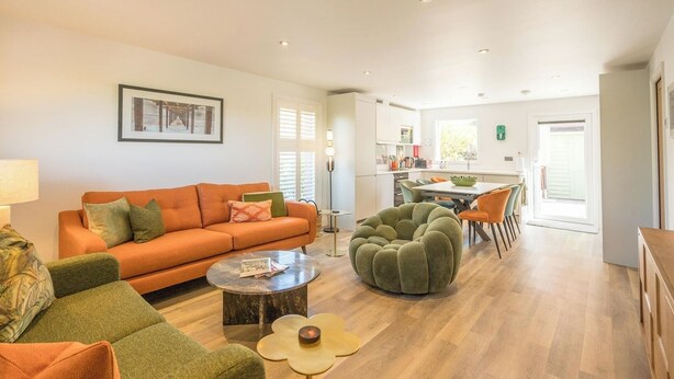 Living area - Orange House, Southwold (Southwold)