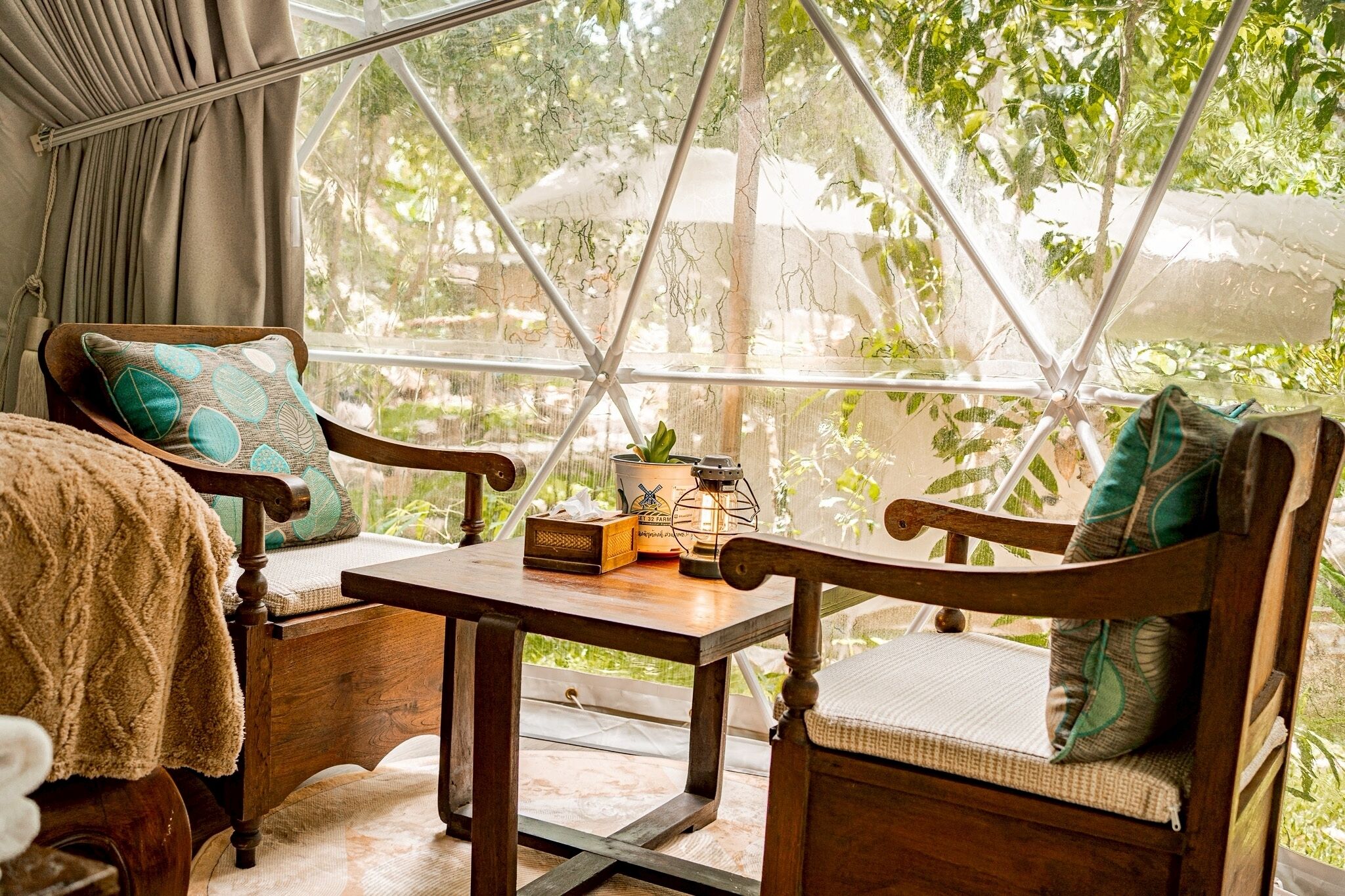 Dome Tent , Private bathroom | Interior