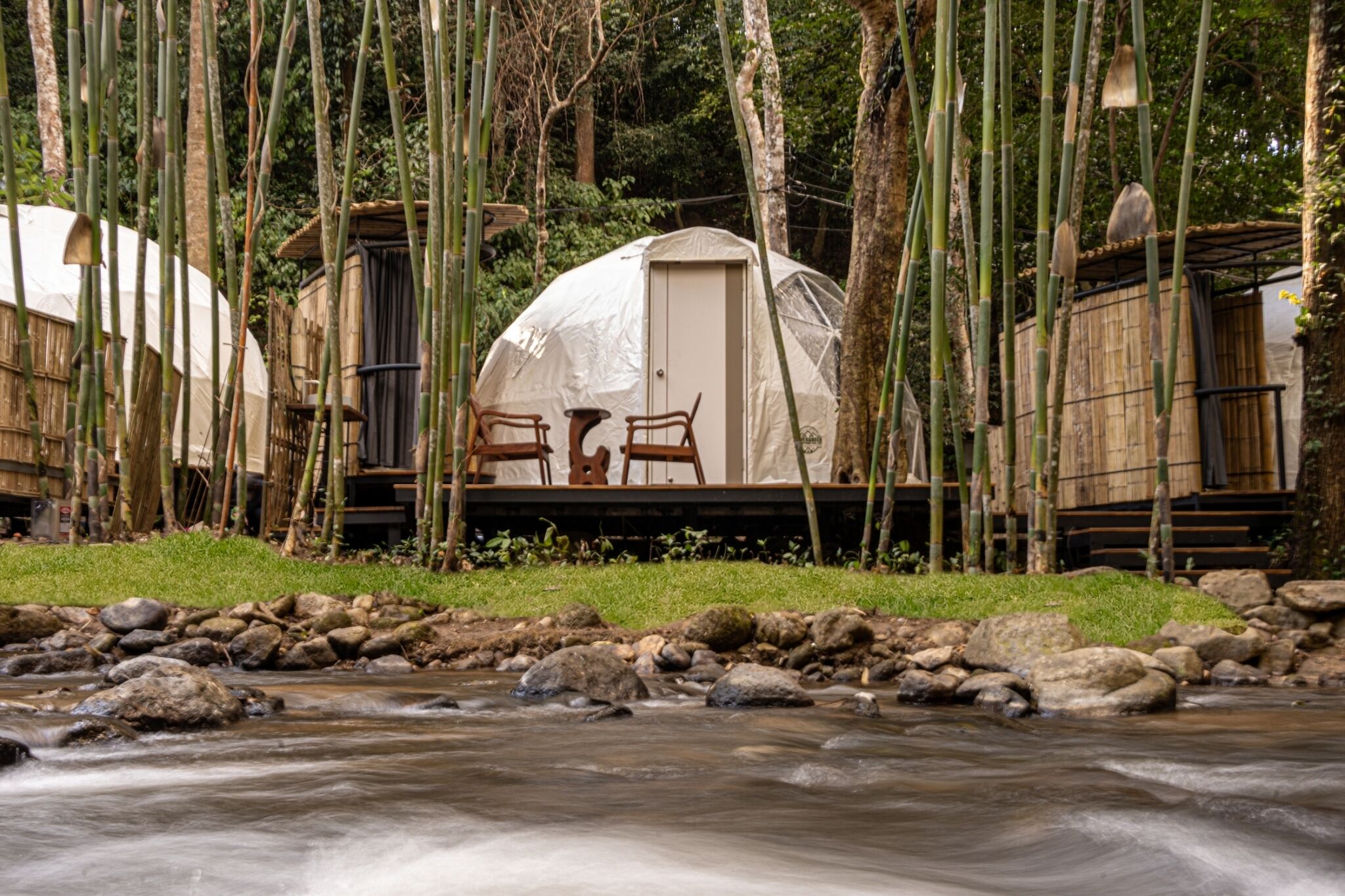 Dome Tent , Private bathroom | Exterior
